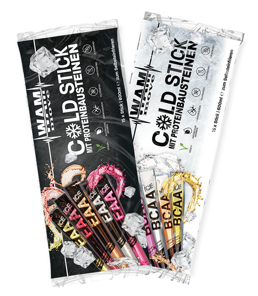 ICE COLD STICK – Wassereis mit Aminosäuren (15er Pack)